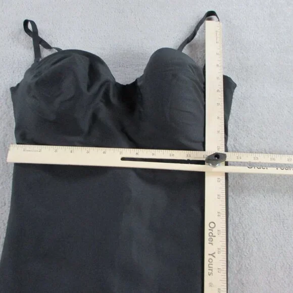 SKIMS Underwire Bodysuit Womens 2X Black Mid Thigh Sculpt Shapewear Plus NWOT - Picture 4 of 7